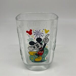 2000 Mickey Mouse Magic Kingdom Walt Disney World McDonald's Collector Glass Cup